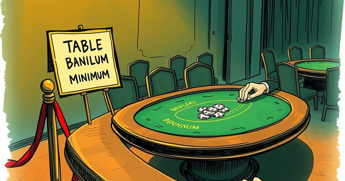 A $10 table minimum prices out 61% of your evening crowd