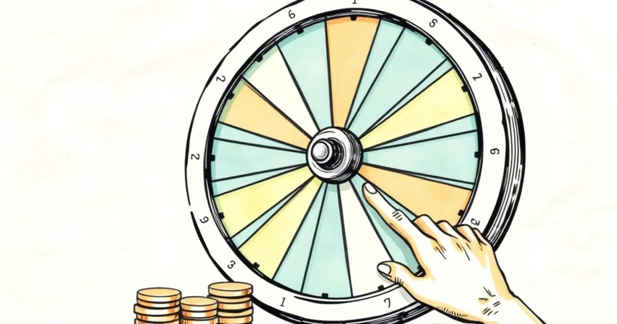 Bonus wheel shows 20 spins — the terms cap them at 5