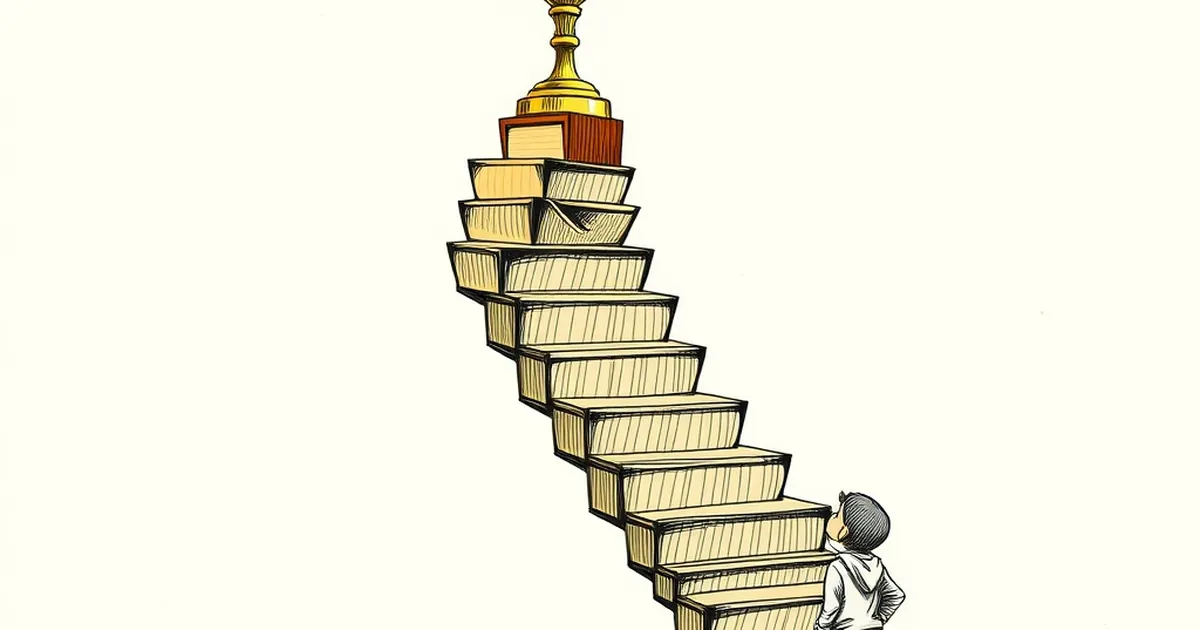 Leaderboard prizes peak two places before you reach them