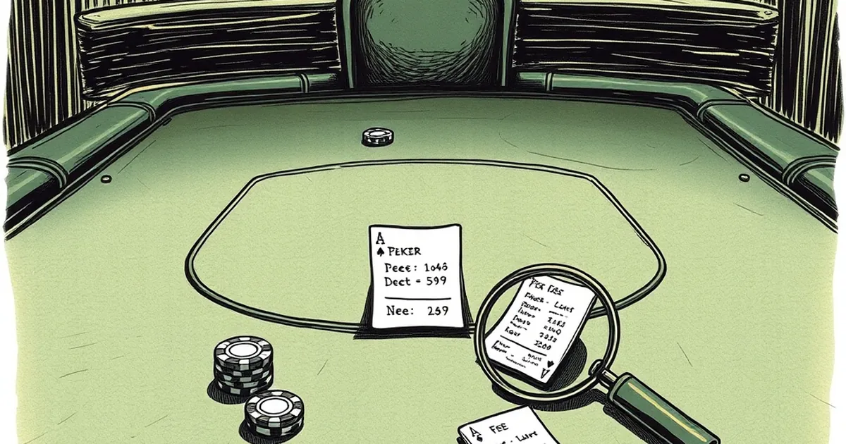 Poker rooms hide their rake until orbit 13—then it doubles