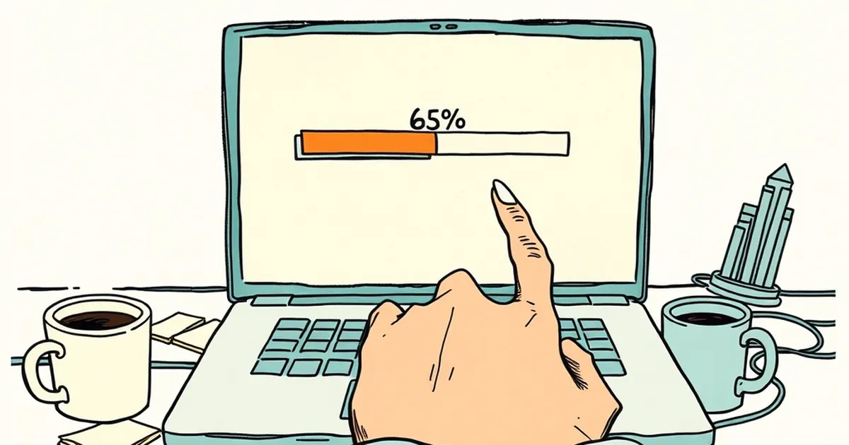 Progress bar stalls at 68%—what your users see next