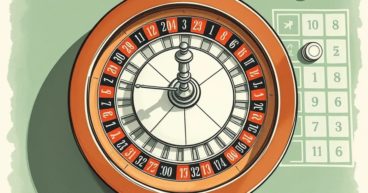 Roulette's zero lands twice by spin 14—payouts shift