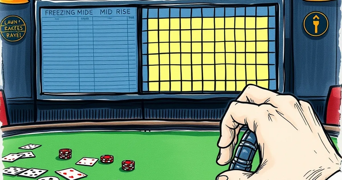 Slots tournament blinds drop at level 6 — the leaderboard freezes at 4
