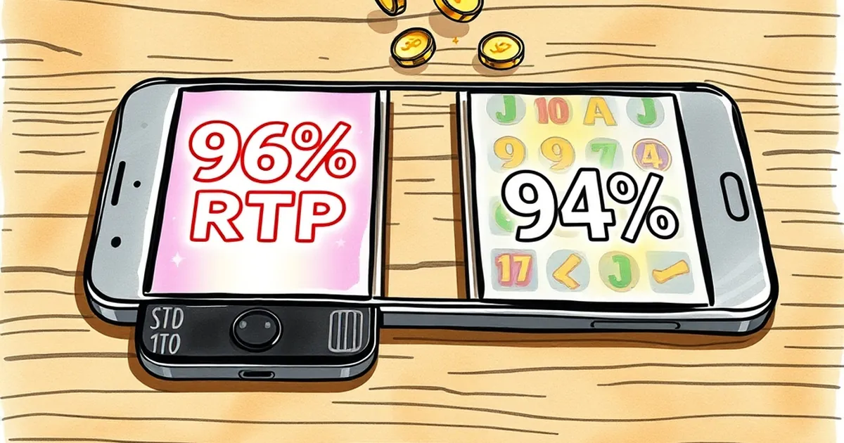 Why 96% RTP slots often lose slower than 94% ones on mobile