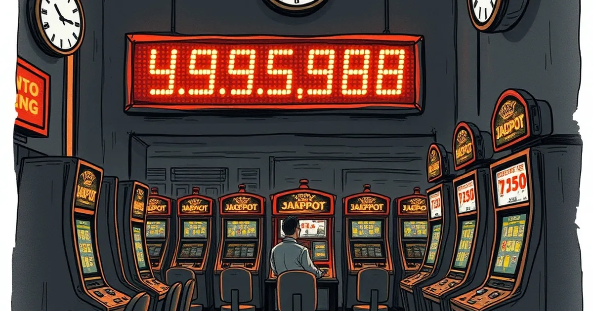 Why your casino’s jackpot ticker loses thrill before midnight