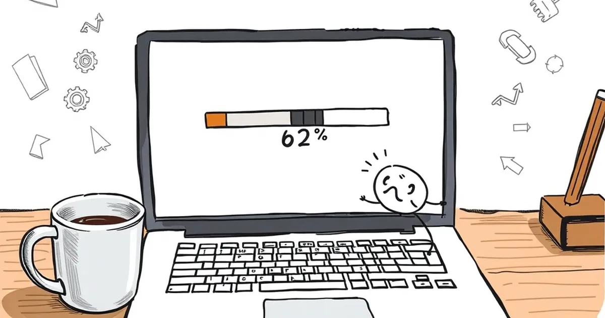 Why your site’s progress bar stalls motivation at 63%
