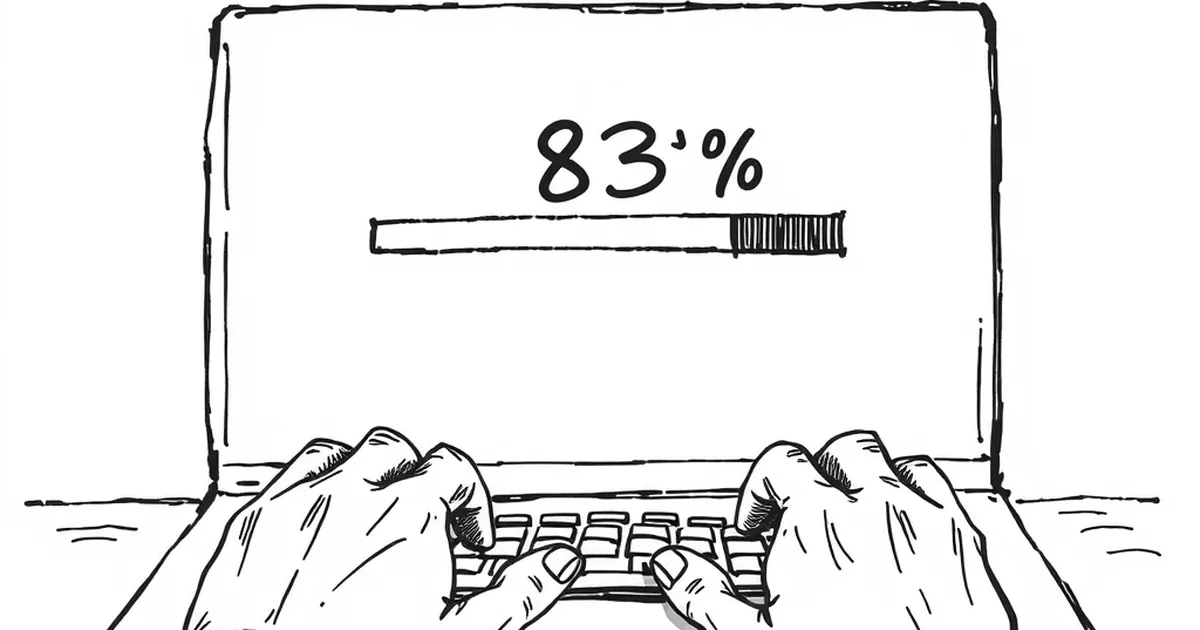 Why your website’s progress bar kills motivation at 83%