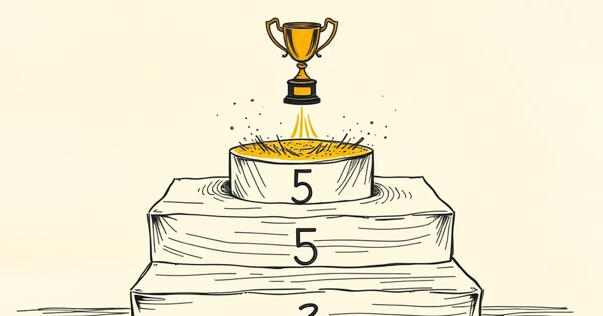 Your leaderboard’s sweet spot lands at rank five, then fades